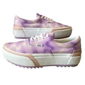 VANS ERA Stacked Platform Sneakers Men 9 / Women 10.5 – Pink Purple Gradient
